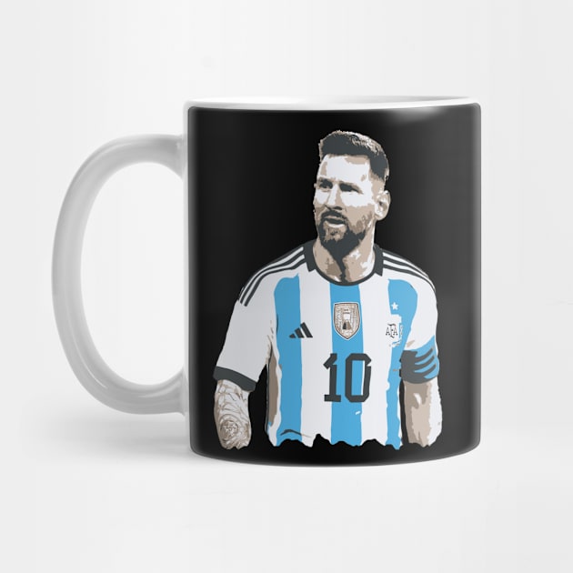 Messi Tribute - Lionel Soccer Player Goat Messi - Ronaldo Soccer Mbappe Messi Argentina Maradona Michael Jordan Inter Miami Ronaldinho Argentina Cristiano Ronaldo - 10 - Barcelona vs real Madrid - World Cup - Mundial de Futbol by TributeDesigns